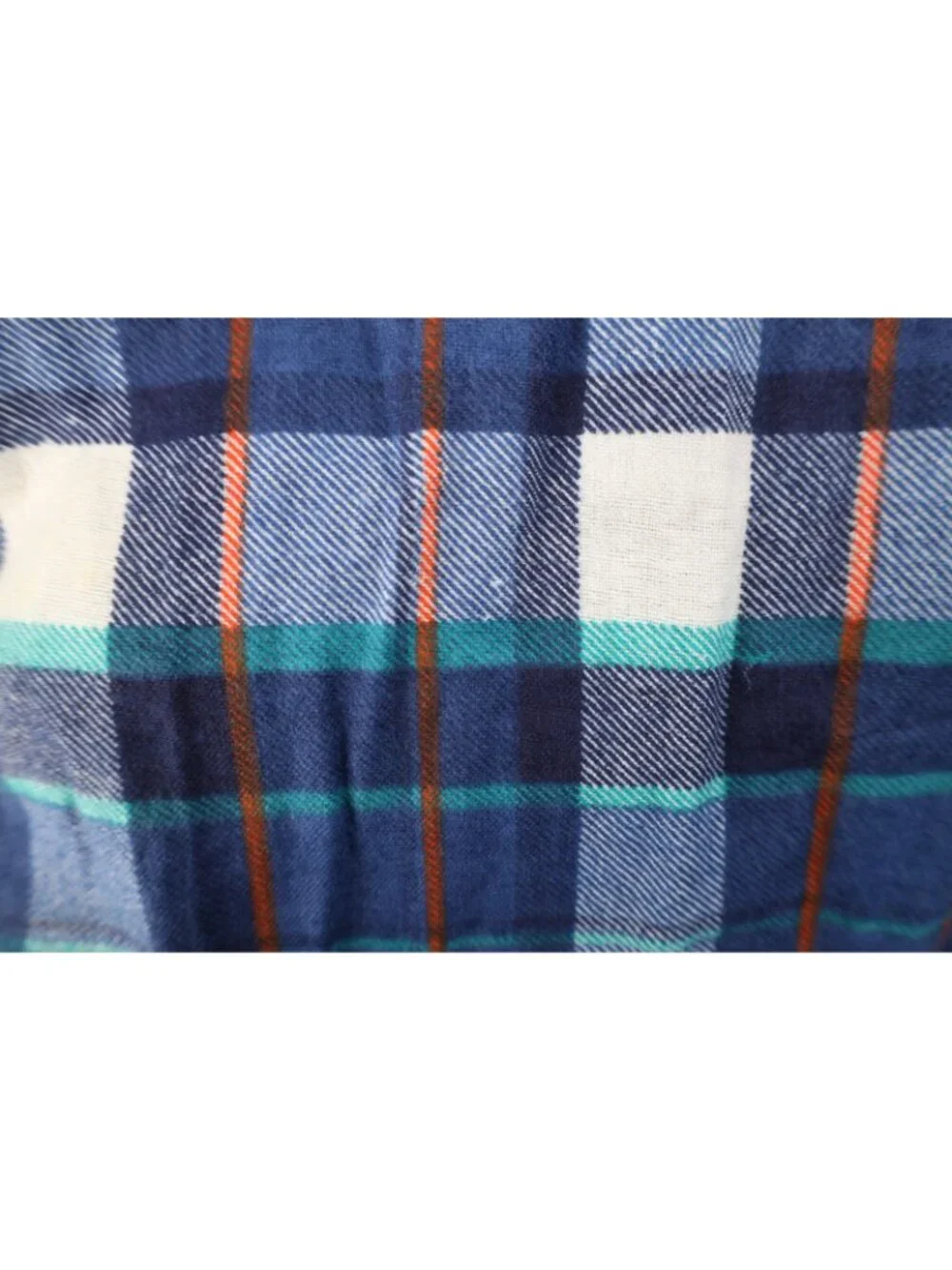 Vintage 70s Streetwear Mens Medium Faded Flannel Collared Button Shirt Plaid